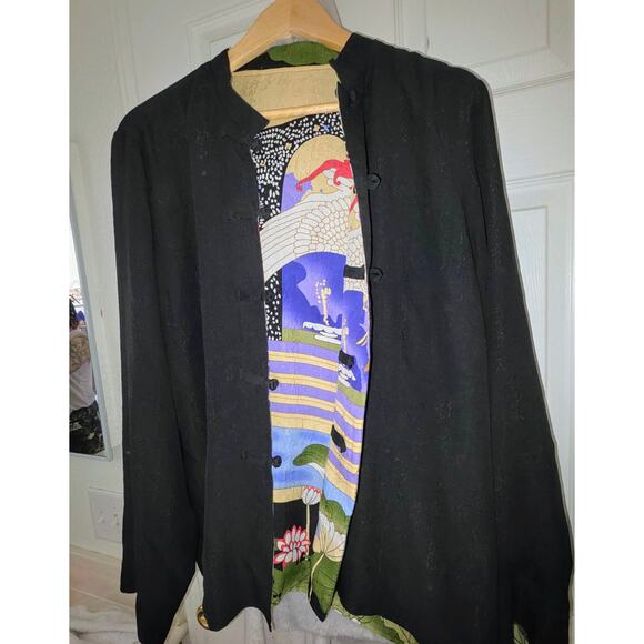 Citron Santa Monica Vintage Kimono Reversible Jacket - Picture 9 of 10